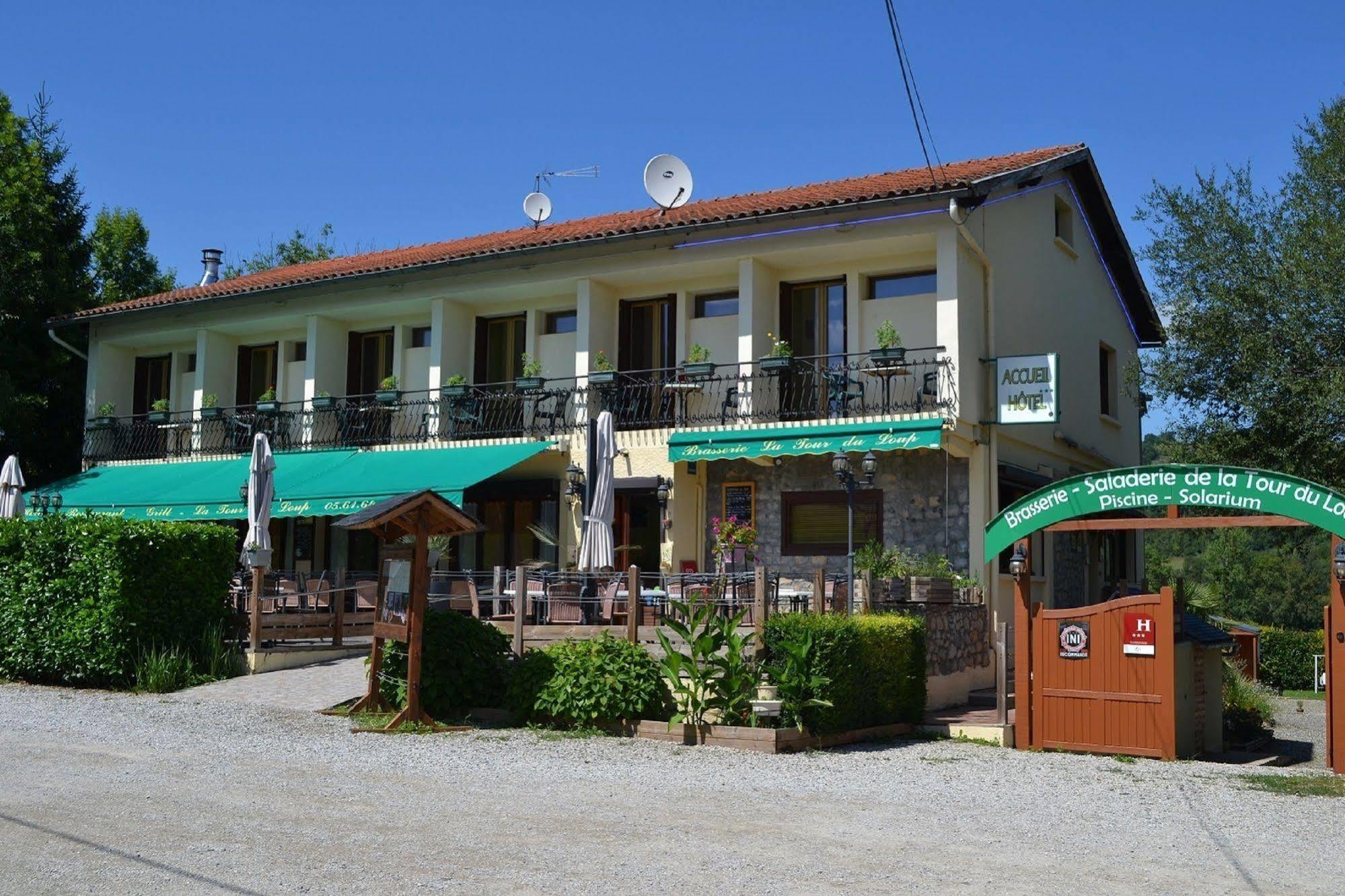 La Tour Du Loup Hotel La Bastide-de-Serou Exterior photo